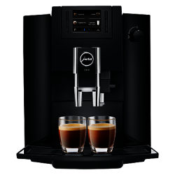 Jura Impressa E60 Bean-to-Cup Coffee Machine, Piano Black